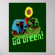 Go Green Poster