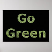 Go Green Print