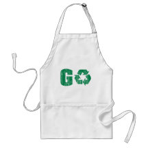 Go Green Recycle Aprons