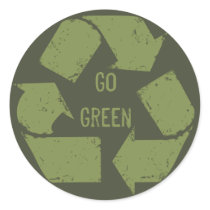 Go Green Recycle Logo