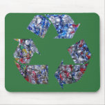Go Green Recycle Mouse Pad
