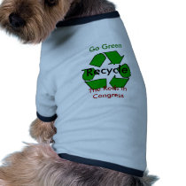 Go Green - Recycle the Reds in Congress Doggie Tee
