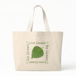 Go Green Reusable Shopping Bag - Black