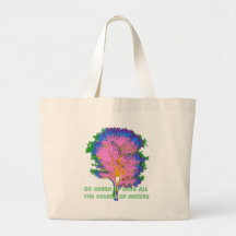 Go Green to Save All the Colours of Nature Bags