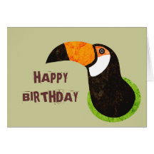 Go Green Toucan Toco Cards