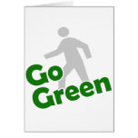 go green walk cards