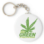Go Green Weed keychains