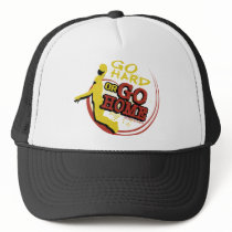Go Hard or Go Home - Sporty Slang Basketball Hat