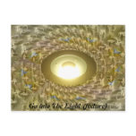 Go into the Light (fixture) Postcard