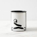Go Kart Figure Coffee Mugs