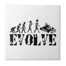 Go Kart Go-Kart Go Karts Evolution Sport Art Tiles