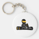 Go Kart racing Key Chain