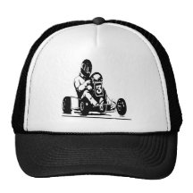 Go Kart Racing Mesh Hat