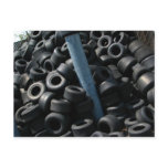 Go Kart Tires Postcard