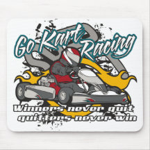 Go Kart Winners Mouse Pads