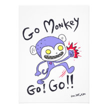 Go Monkey Go! Custom Invite