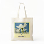 GO ORGANIC! Daisy Flower Organic Tote Bag