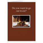 Go Out to Eat? cards