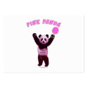 Go Panda Ping Pong business cards