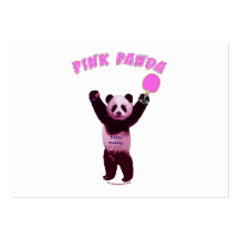 Go Panda Ping Pong Business Card Templates