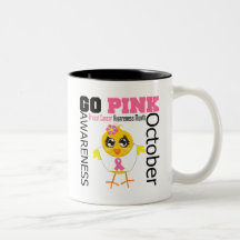Go Pink For Breast Cancer Awareness Month Mug