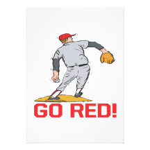 Go Red Personalized Invite