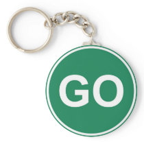 GO Sign keychains