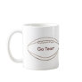 Go Team Custom Football mugs