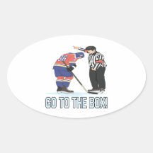 Go To The Box Sticker