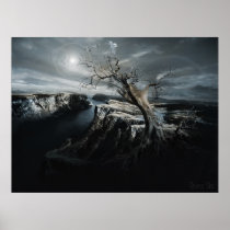 Go towards the light,  neosurrealism poster print