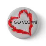 Go Vegan! buttons