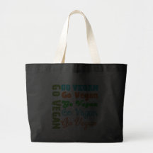 Go VEGAN Canvas Bags