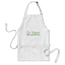 Go Vegan (More Meat for Me) Apron