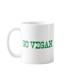 Go Vegan Coffee Mugs