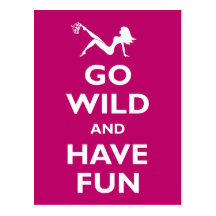 Go Wild Post Card