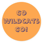 Go Wildcats Go! stickers