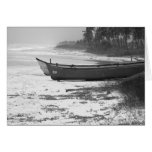 Goa India Fishing Boats Greeting Card