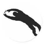 goal keeper round stickers