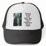 Goal Of Life Is To Plant Trees Next Generation Sit Mesh Hats