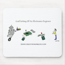 Goal Setting of An Electronics Engineer Mousepad