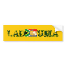 Goal - South African rocket match winning goal Bumper Stickers