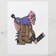 Goalie Full Colour Flyer