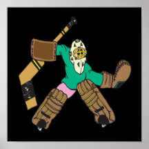Goalie Print