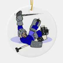 Goalie Save Ornament