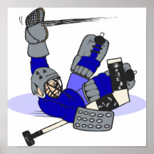 Goalie Save Print