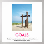 GOALS demotivational poster posters