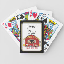 Goat Barn Playing Cards