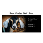 Goat Farm  Business Cards