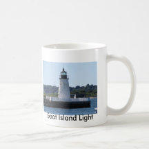 Goat Island Light, Castle Hill Light, Mug