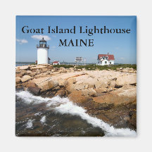 Goat Island Lighthouse, Maine Magnet
